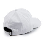 Six God Dad Cap // White