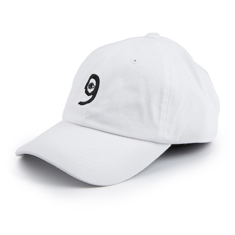 Six God Dad Cap // White
