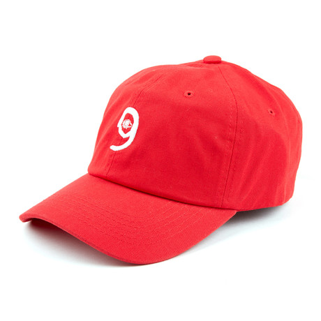 Six God Dad Cap // Red
