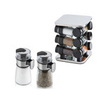 Spice Rack Carousel / Salt + Pepper Set