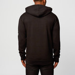 Drift Monkey // Long-Sleeve Hoodie // Black (L)