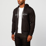 "Gno Mon" Basic Hoodie // Black (M)