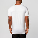 John Severson's // "Surf" Short-Sleeve Shirt // White (XS)