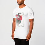 John Severson's // "Surf" Short-Sleeve Shirt // White (XL)