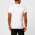 "Legitimate Steez" Short-Sleeve Shirt // White (XS)