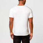 Hype For The Hopefuls // "Now" Short-Sleeve Shirt // White (XS)