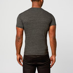 Classy // "Money, Music, Repeat" Short-Sleeve Shirt // Charcoal (XS)