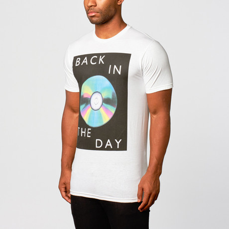 Classy // "Back In The Day" Short-Sleeve Shirt // White (XS)