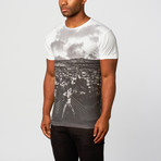 Hollywood Hills // Model Short-Sleeve Shirt // Black + White (M)