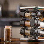 Spice Rack Carousel / Salt + Pepper Set