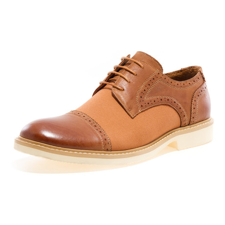 Boston Cap-Toe Brogue Derby // Tan (US: 7.5)