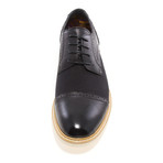 J75 // Boston Cap-Toe Brogue Derby // Black (US: 9.5)