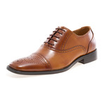 Lawrence Medallion Cap Toe Oxford // Tan (US: 7)