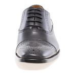 J75 // Lawrence Medallion Cap Toe Oxford // Black (US: 7)