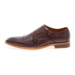 Sherwood Double Monkstrap Derby // Burgundy (US: 7.5)