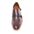 Sherwood Double Monkstrap Derby // Burgundy (US: 7.5)