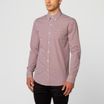 Belmont Button-Down Shirt // Burgundy (M)