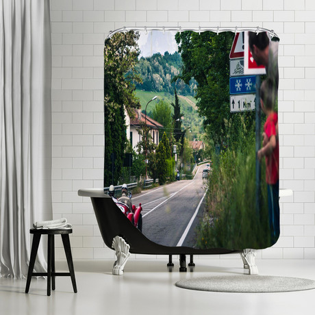 Red Car 3 // Shower Curtain