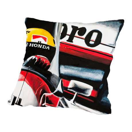 Honda Yellow // Pillow (16"L x 16"W)