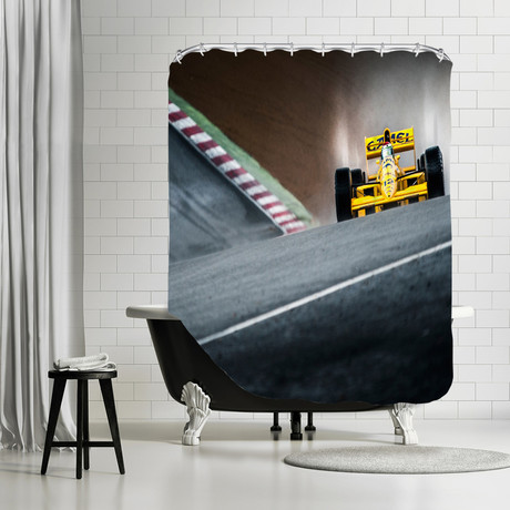 F1 Camel // Shower Curtain