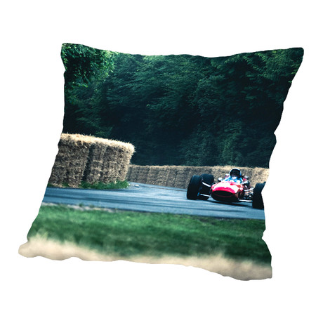 F1 Red // Pillow (16"L x 16"W)