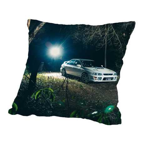 Car White // Pillow (16"L x 16"W)