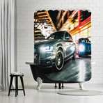 Audi Black // Shower Curtain