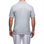 Devereux // Lindley Pique Polo // Steel (L)