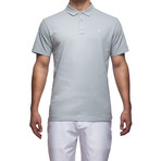 Devereux // Lindley Pique Polo // Steel (L)