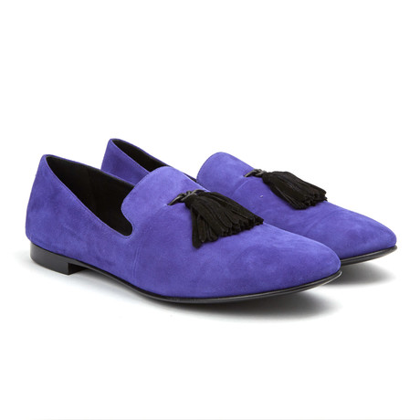 Sandro Tassel Loafer // Blue (Euro: 39)