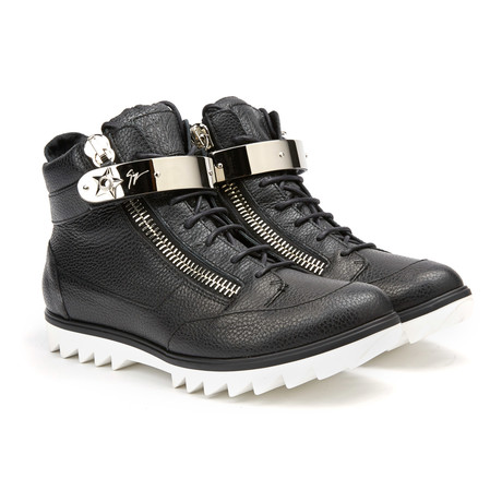 Salvestro Zip-Up Lug Sole // Black (Euro: 39)