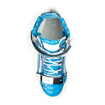 Leonardo Snake Print Sneaker // Aqua Blue (Euro: 39)