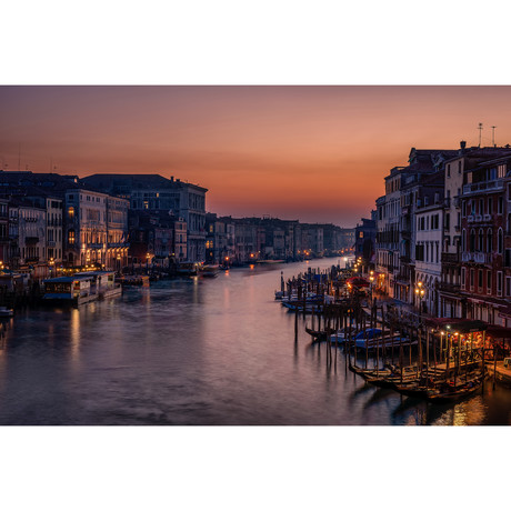 Karen // Venice Grand Canal At Sunset Photography