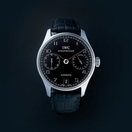 IWC Protuguese 7 Day Automatic // IW500109 // 1506558 // Pre-Owned