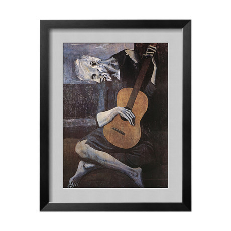 Picasso // The Old Guitarist, c.1903