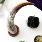 Ankole Horn  // Round Base