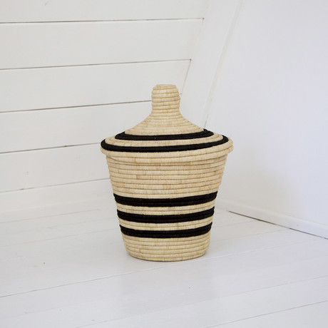 Palm Spiral Basket