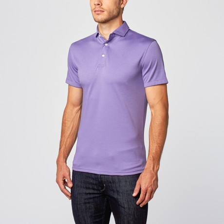 South Beach Slim Fit Polo // Lavender (XS)