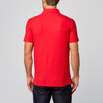 Solomeo Slim Fit Polo // Ruby Red (L)