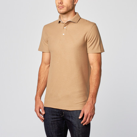 Solomeo Slim Fit Polo // New Khaki (XS)