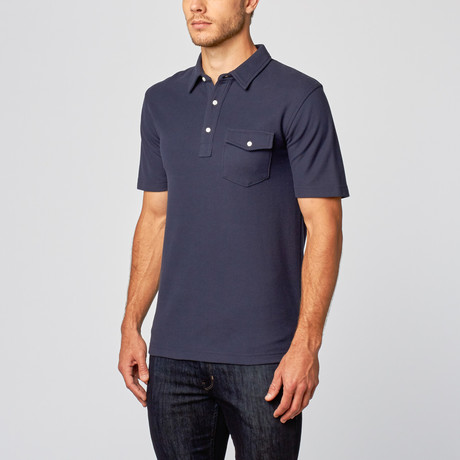 Palms Sport Fit Polo // Navy (XS)