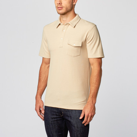 Palms Sport Fit Polo // Khaki Tan (XS)