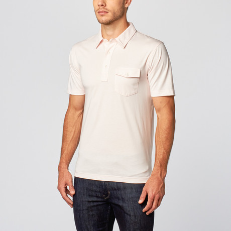 Palms Sport Fit Polo // Pink (XS)