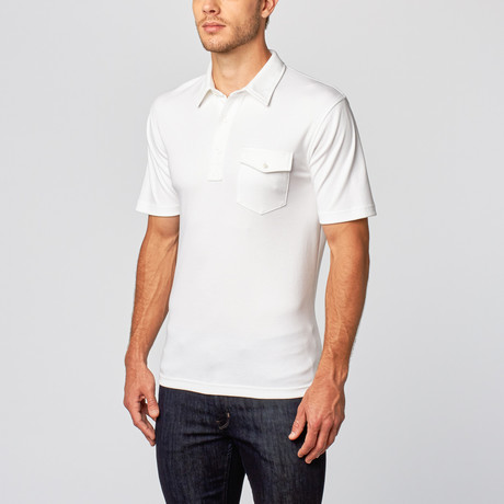 Palms Sport Fit Polo // White (XS)