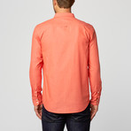 Riddle Button-Up Shirt // Coral (M)