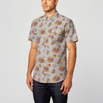 Victor Printed Shirt // Blue (2XL)