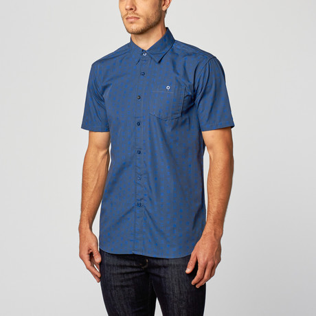 Retna Burnout Shirt // Dark Royal Blue (S)