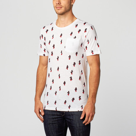 Fader Crew Neck Tee // White (S)