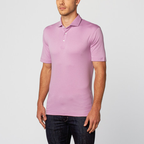 Miami Sport Fit Polo // Light Purple (XS)