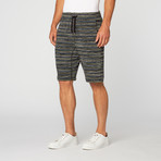 Iron French Terry Jogger Short // Blue (L)